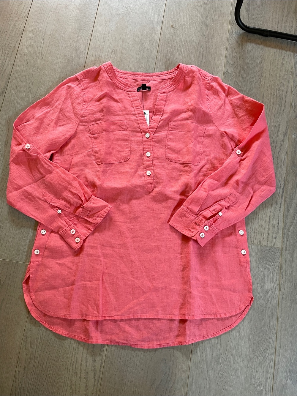 Talbots Linen Camp Shirt